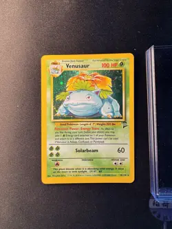 Venusaur Holo Rare 18/130 Pokemon Base Set 2 English WOTC 💎NM LP💎 - Image 1
