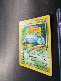 Venusaur Holo Rare 18/130 Pokemon Base Set 2 English WOTC 💎NM LP💎 - Image 2
