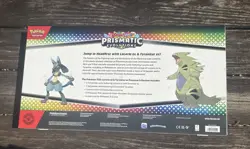 Pokemon TCG: Prismatic Evo Lucario Tyranitar Ex Premium Collection Sealed Box - Image 2