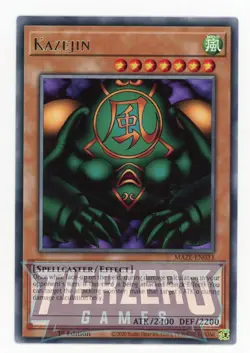 Yugioh Kazejin MAZE-EN033 Rare 1st Edition Near Mint - Image 1