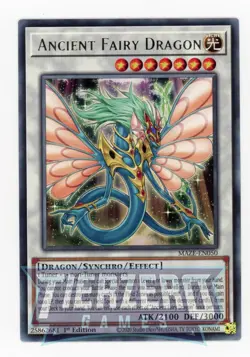 Yugioh Ancient Fairy Dragon MAZE-EN050 Rare 1st Edition Near Mint - Image 1