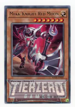 Yugioh Mekk-Knight Red Moon MAZE-EN045 Rare 1st Edition Near Mint - Image 1