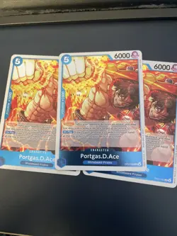 Portgas.D.Ace (053) One Piece • R • OP07-053 500 Years in the Future NM Foil - Image 1