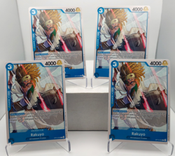 Rakuyo Playset - OP13-055 x4 - Carrying On His Will - One Piece TCG - English - Image 1