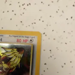 Pokemon Pidgeot 08/64 Jungle Unlimited Holo Rare Stage 2 80 HP Card English - Image 4