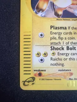 Raichu 25/165 Expedition Base Set Holo Rare Pokemon E Series Card TCG - Image 5