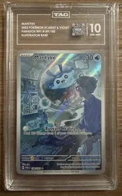 Mantyke Card 189/182 Paradox Rift-EN TAG 10 💯 - Image 1