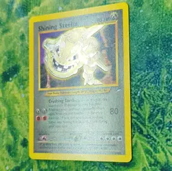 Pokemon Shining Steelix Neo Destiny 112/105 Secret Rare Holo Unlimited Card - Image 3