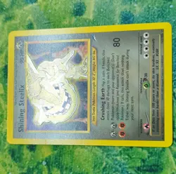 Pokemon Shining Steelix Neo Destiny 112/105 Secret Rare Holo Unlimited Card - Image 4