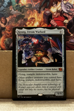 Krang, Utrom Warlord Mythic Teenage Mutant Ninja Turtles (TMT) MTG - Image 1