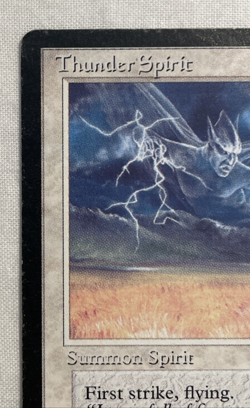 Thunder Spirit Legends ARTIST SIGNED Randy Asplund-Faith MTG Magic the Gathering - Image 4