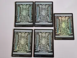 Phyrexia All WIll Be One - FOIL - Full Art & Phyrexian Island Lands -Bundle x5 - Image 1