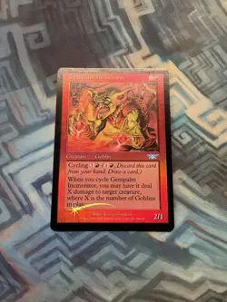 MTG Foil Gempalm Incinerator EX/LP+ Legions - Image 1