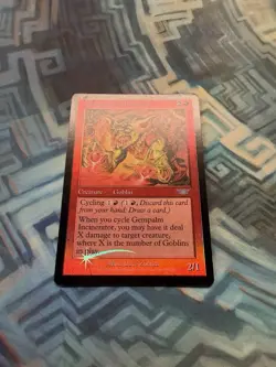 MTG Foil Gempalm Incinerator EX/LP+ Legions - Image 2