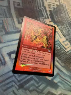 MTG Foil Gempalm Incinerator EX/LP+ Legions - Image 5