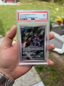2023 Mewtwo Pokemon 151 Ultra-Premium Collection #052 SVP EN PSA 9 MINT - Image 1
