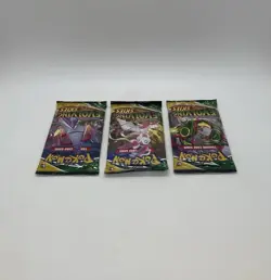 Pokemon TCG Sword & Shield Evolving Skies Factory Sealed Booster Pack Lot Of 3 - Image 3
