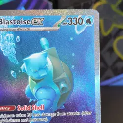 Pokemon TCG Blastoise ex 200/165 SV: Scarlet & Violet 151 Holo SIR NM/MINT - Image 3