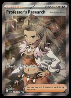 Pokemon Professor's Research (Professor Sada) Scarlet & Violet 240/198 DMG - Image 1