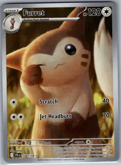 Furret 168/159 SV09: Journey Together - Pokemon Card - NM - Image 1