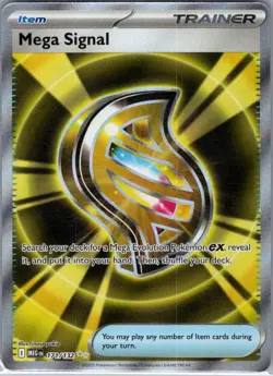 Mega Signal 171/132 ME01: Mega Evolution - Pokemon Card - NM - Image 1