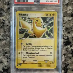 Pokemon Pikachu Holo Black Star Promo #12 PSA 7 - Image 2