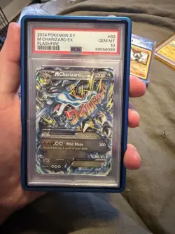 Pokemon TCG Flashfire M Charizard EX Holo Ultra Rare 69/106 PSA 10 - Image 1