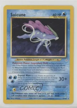 Suicune Pokemon Neo Revelation #27 2001 - Image 1