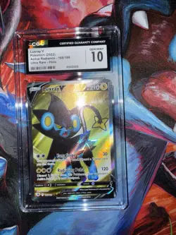 2022 Pokemon SWSH Astral Radiance Luxray V Ultra Rare #168/189 CGC 10 - Image 1