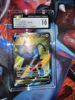 2022 Pokemon SWSH Astral Radiance Luxray V Ultra Rare #168/189 CGC 10 - Image 4