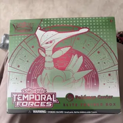 Pokemon TCG: Scarlet & Violet Temporal Forces Pokemon Center ETB New & Sealed - Image 1