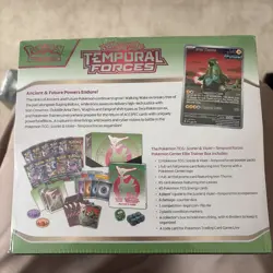 Pokemon TCG: Scarlet & Violet Temporal Forces Pokemon Center ETB New & Sealed - Image 2