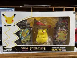 Pokemon TCG Celebrations Pikachu VMAX Premium Figure Collection Box SEALED - Image 1