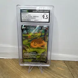 Pokemon Charizard V Black Star Promo SWSH260 Ultra-Premium Holo CGC 9.5 2022 - Image 1