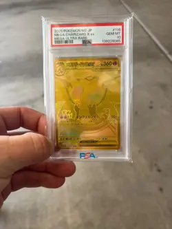 2025 Pokemon Inferno X Gold Charizard MUR 116 PSA 10!! Low Pop - Image 1