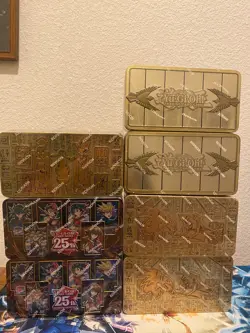 NEW/ SEALED Yu-Gi-Oh! Tins BUNDLE - Image 1