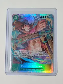 Dracule Mihawk ST12-003 Super Rare Starter Deck 12 Zoro And Sanji One Piece TCG - Image 1