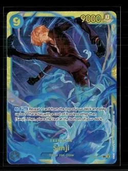 One Piece TCG Sanji Wings of the Captain SEC • OP06-119 - Image 1