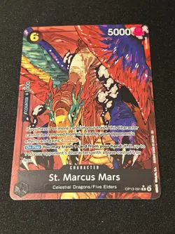 St. Marcus Mars OP13-091 R Carrying On His Will - One Piece Card - Image 1