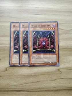 Yu-Gi-Oh! - Wall Of Illusion 3X - Complete Playset Of Common Cards - Image 1