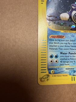 Poliwrath 24/165 Holo Pokemon Card Expedition - Image 5