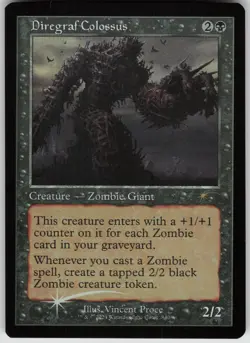 MTG Diregraf Colossus Retro Frame Foil NM Secret Lair Drop Series Magic 840 - Image 1