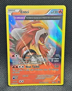 Entei 15/98 Reverse Holo Rare XY Ancient Origins Pokemon TCG NM - Image 1