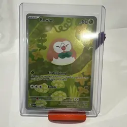 2026 Pokemon - ROWLET - IR Illustration Rare - PERFECT ORDER - 090/088 - Image 1