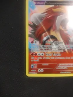 Entei 15/98 Reverse Holo Rare XY Ancient Origins Pokemon TCG - Image 4