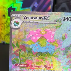 Pokemon TCG Venusaur ex 198/165 SV: Scarlet & Violet 151 Holo SIR 2023 - Image 2