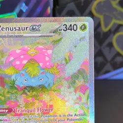 Pokemon TCG Venusaur ex 198/165 SV: Scarlet & Violet 151 Holo SIR 2023 - Image 3