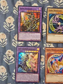 Dark Paladin Buster Blader Dark Magician Girl Polymerization Yugioh (6 Cards) - Image 2