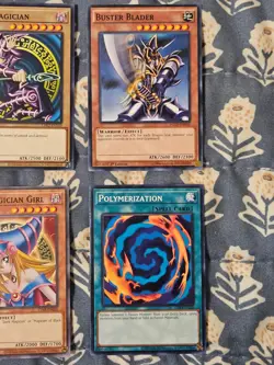 Dark Paladin Buster Blader Dark Magician Girl Polymerization Yugioh (6 Cards) - Image 4