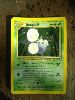 Jumpluff Neo Genesis 7/111 - Holo Rare LP - Pokemon TCG - Image 1